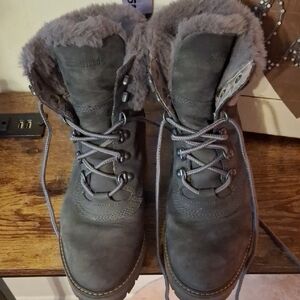 Timberland Women's Gray Winter Boots